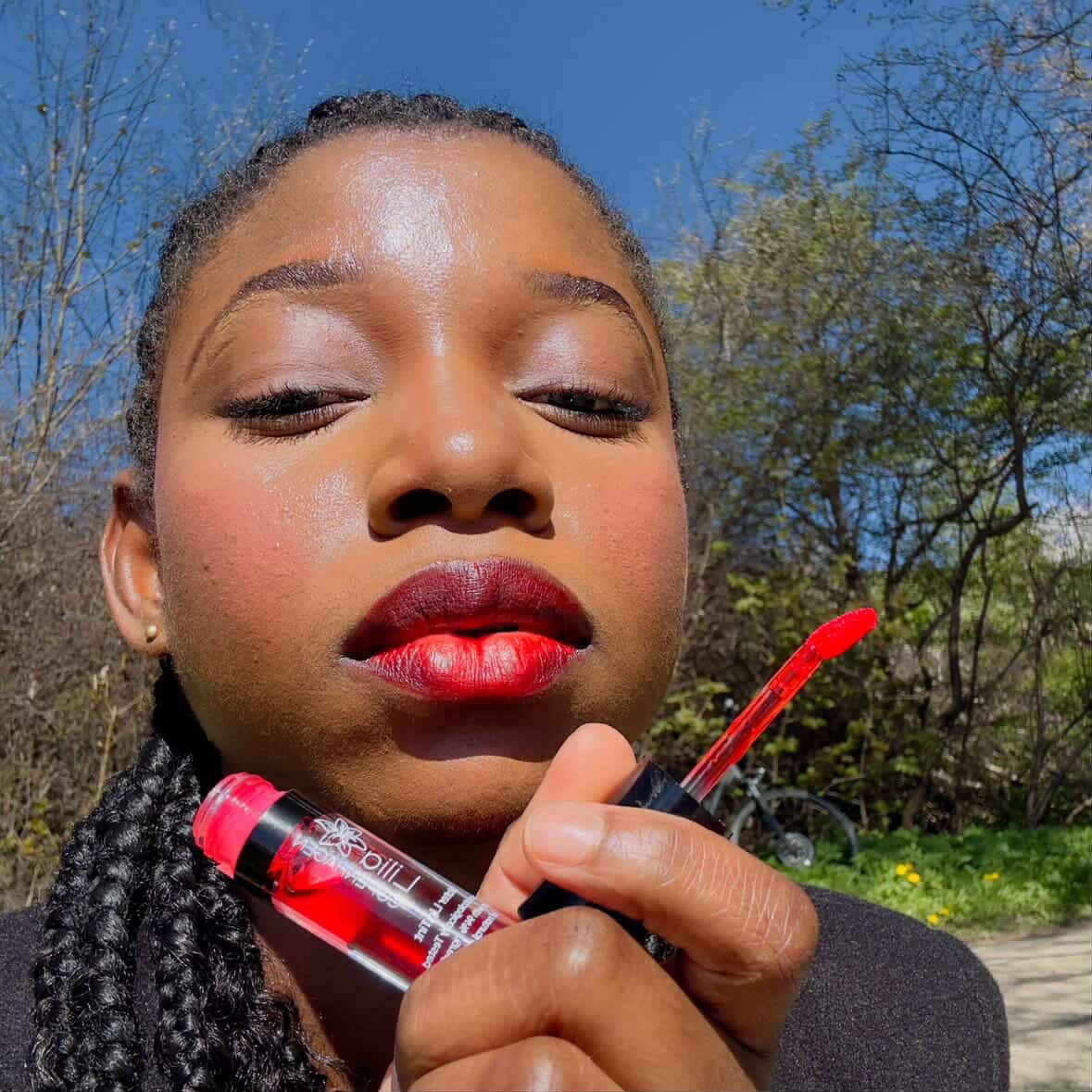 Water Lip Tint Strawberry - Long - Lasting, Vegan & Natural, Made in EU - Lilia Copenhagen CVR 43267442