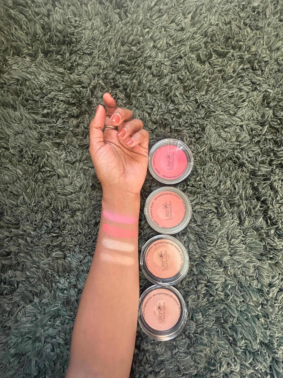 Creamy Highlighter Hazel - Vegan & Natural, Paraben - Free, Made in EU - Lilia Copenhagen CVR 43267442