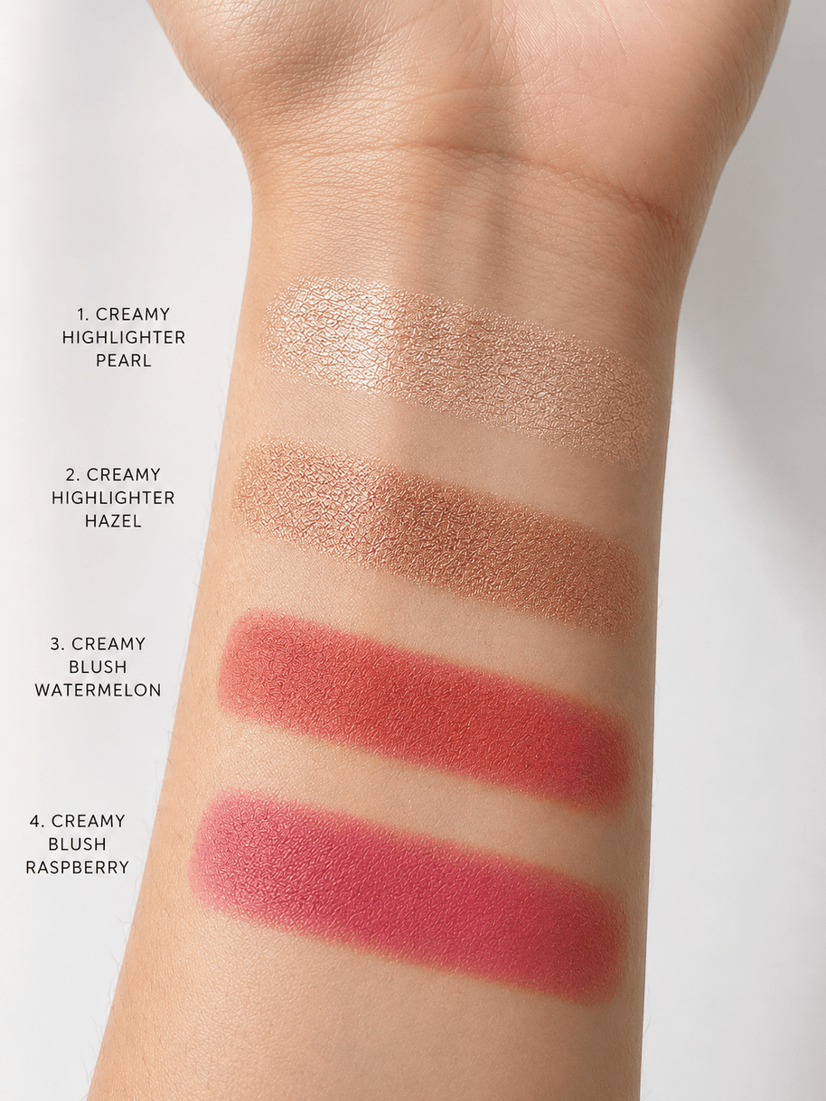 Creamy Highlighter Hazel - Vegan & Natural, Paraben - Free, Made in EU - Lilia Copenhagen