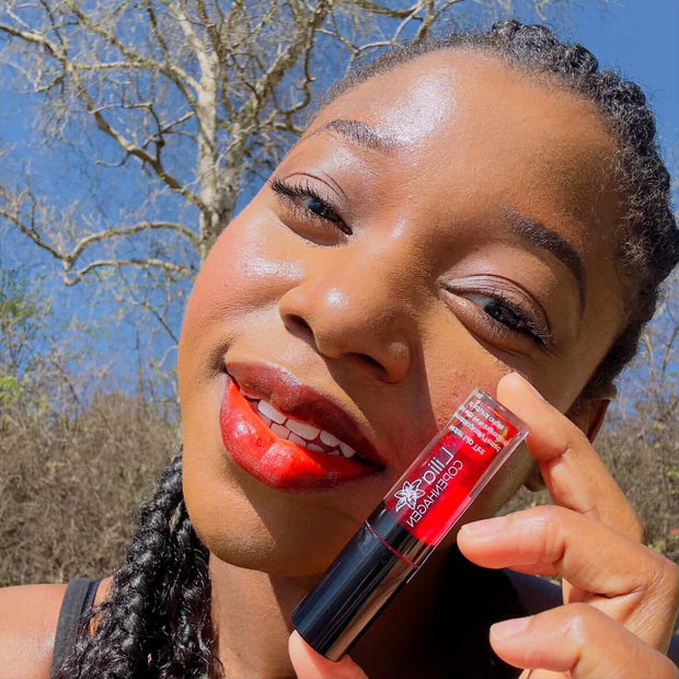 Water Lip Tint Peach - Long - Lasting, Vegan & Natural, Made in EU - Lilia Copenhagen CVR 43267442