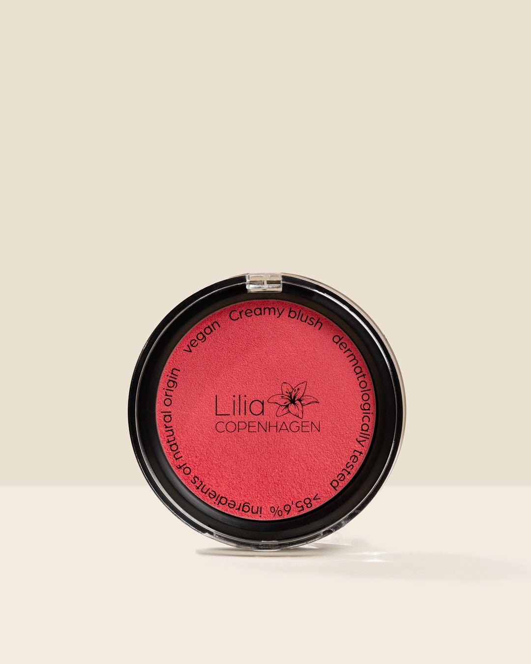 Creamy Blush Rasberry - Vegan & Natural, Paraben - Free, Made in EU - Lilia Copenhagen CVR 43267442