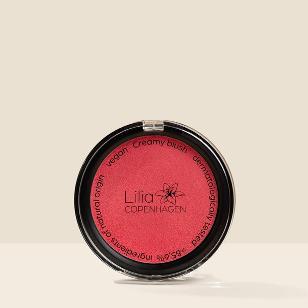 Creamy Blush Rasberry - Vegan & Natural, Paraben - Free, Made in EU - Lilia Copenhagen CVR 43267442