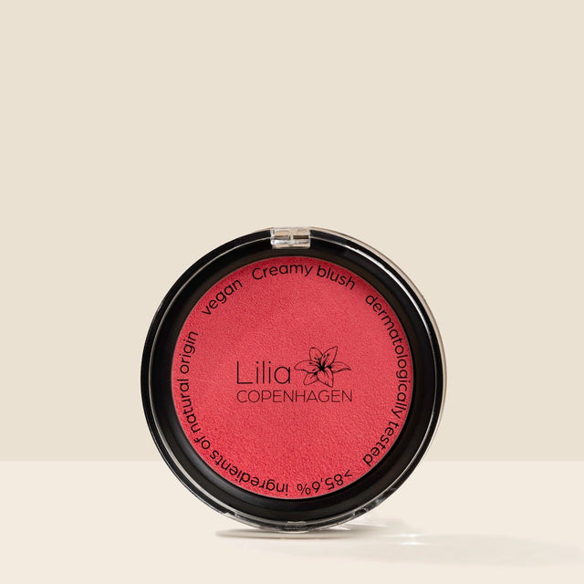 Creamy Blush Rasberry - Vegan & Natural, Paraben - Free, Made in EU - Lilia Copenhagen CVR 43267442