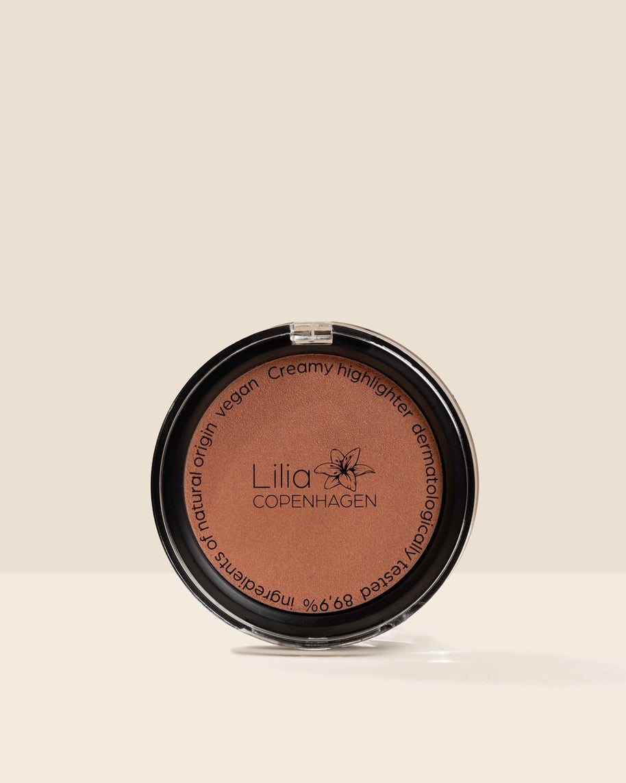 Creamy Highlighter Hazel - Vegan & Natural, Paraben - Free, Made in EU - Lilia Copenhagen CVR 43267442