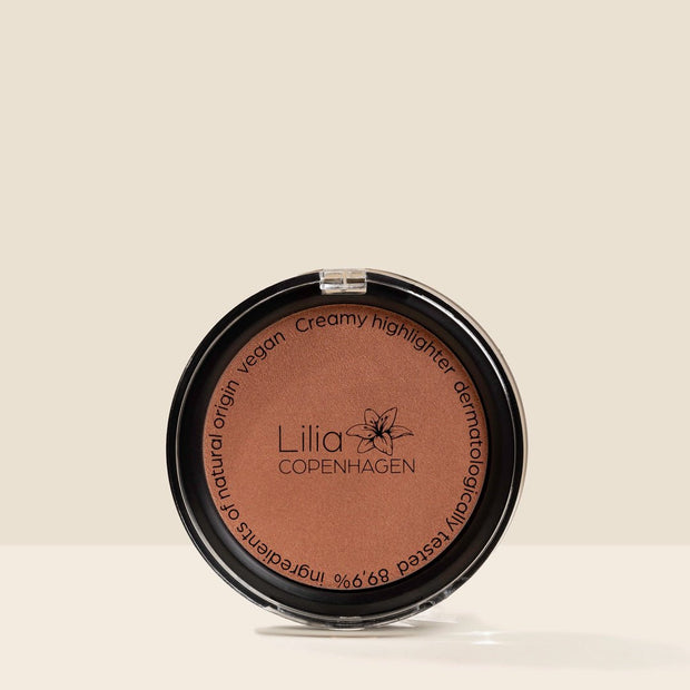 Creamy Highlighter Hazel - Vegan & Natural, Paraben - Free, Made in EU - Lilia Copenhagen CVR 43267442