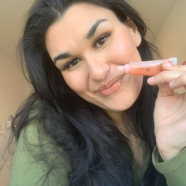 Lipgloss Rose - Vegan & Natural Shine, Made in DK - Lilia Copenhagen CVR 43267442