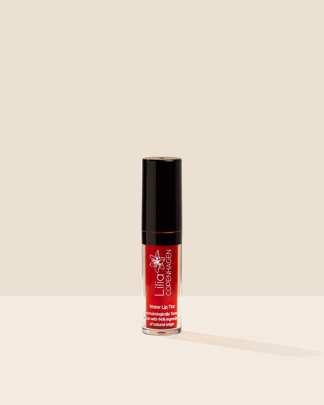 Water Lip Tint Peach - Long - Lasting, Vegan & Natural, Made in EU - Lilia Copenhagen CVR 43267442