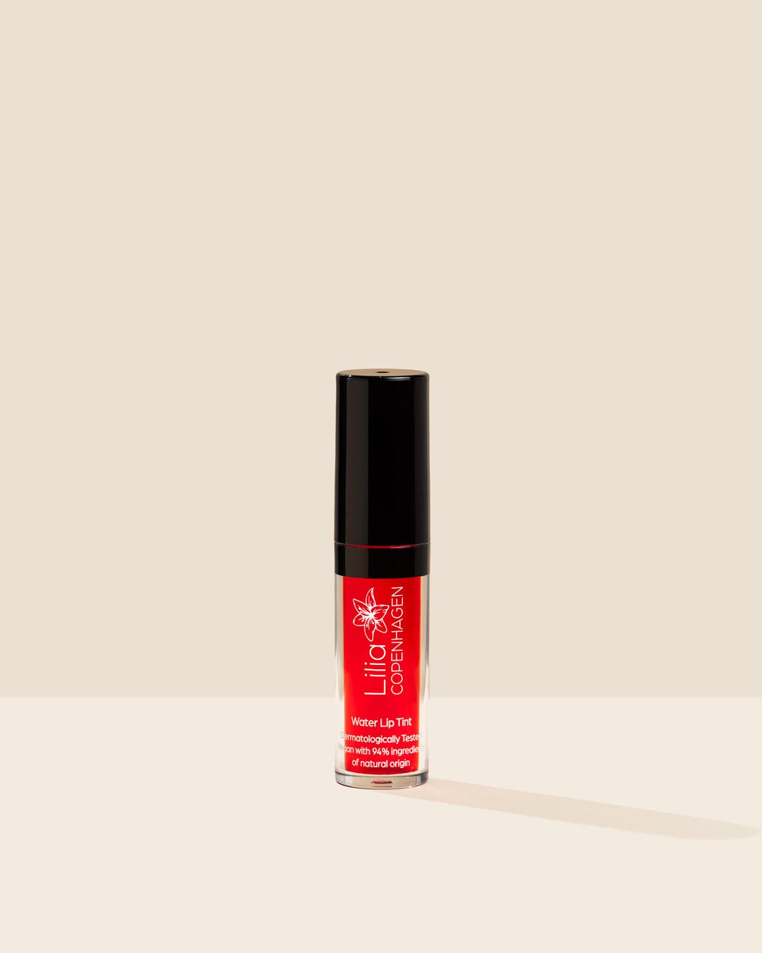 Water Lip Tint Pomegranate - Long - Lasting, Vegan & Natural, Made in EU - Lilia Copenhagen CVR 43267442