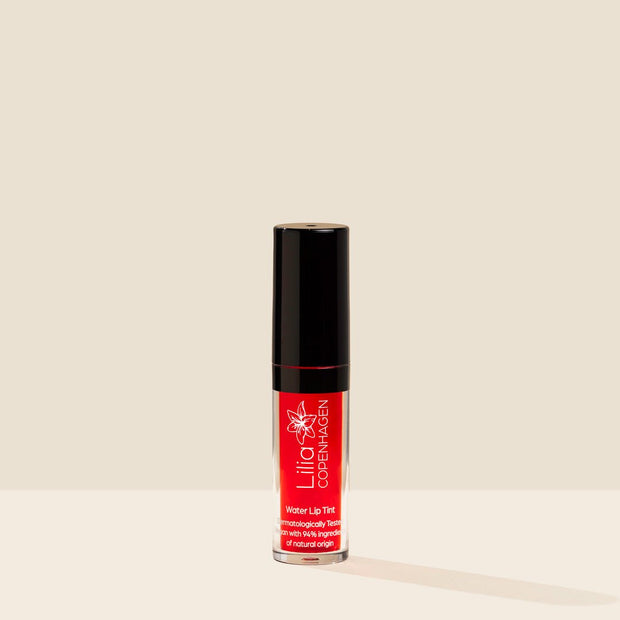Water Lip Tint Pomegranate - Long - Lasting, Vegan & Natural, Made in EU - Lilia Copenhagen CVR 43267442