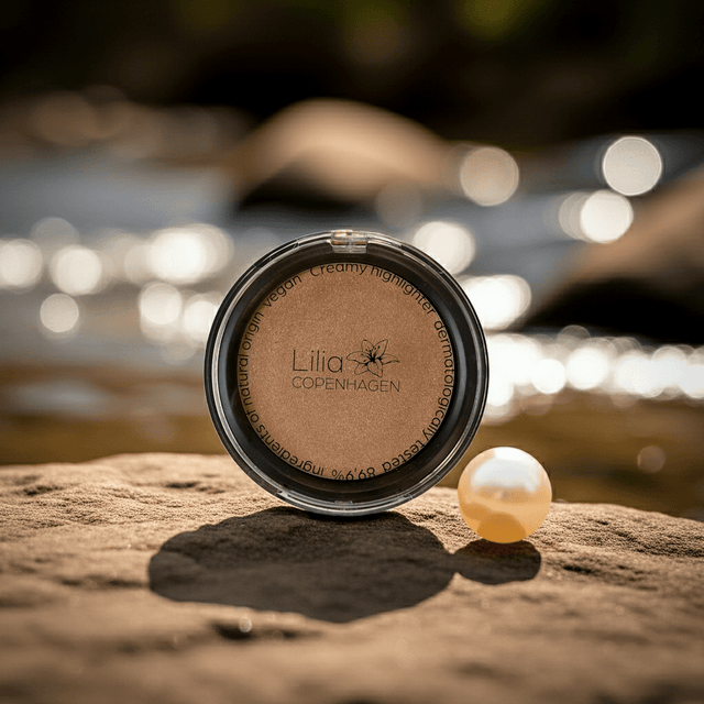 Creamy Highlighter Pearl - Vegan & Natural, Paraben - Free, Made in EU - Lilia Copenhagen