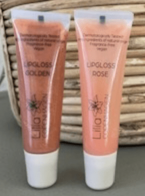 Lipgloss Rose - Vegan & Natural Shine, Made in DK - Lilia Copenhagen