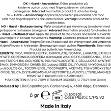 Creamy Highlighter Hazel - Vegan & Natural, Paraben - Free, Made in EU - Lilia Copenhagen